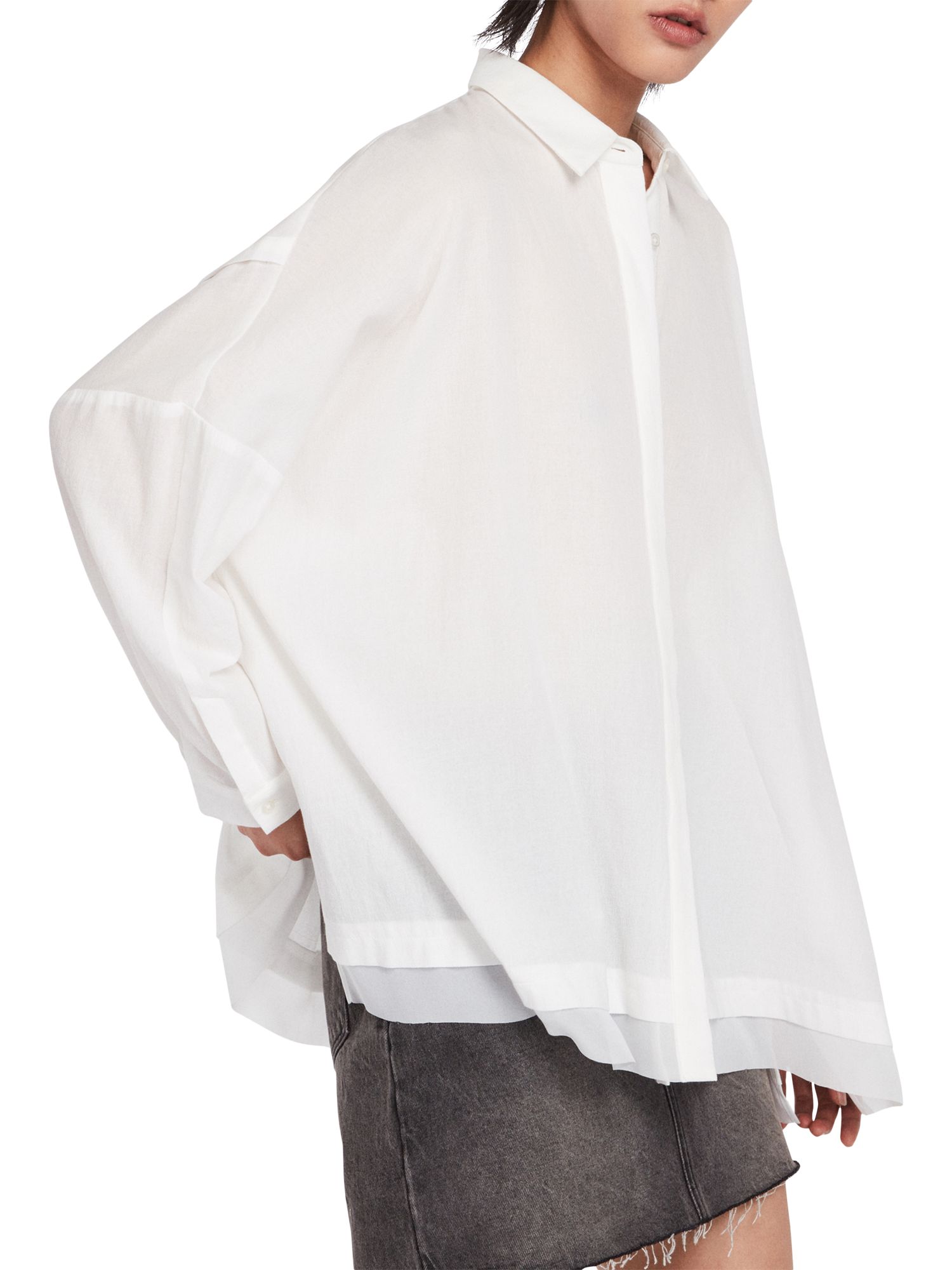 AllSaints Katia Shirt, White
