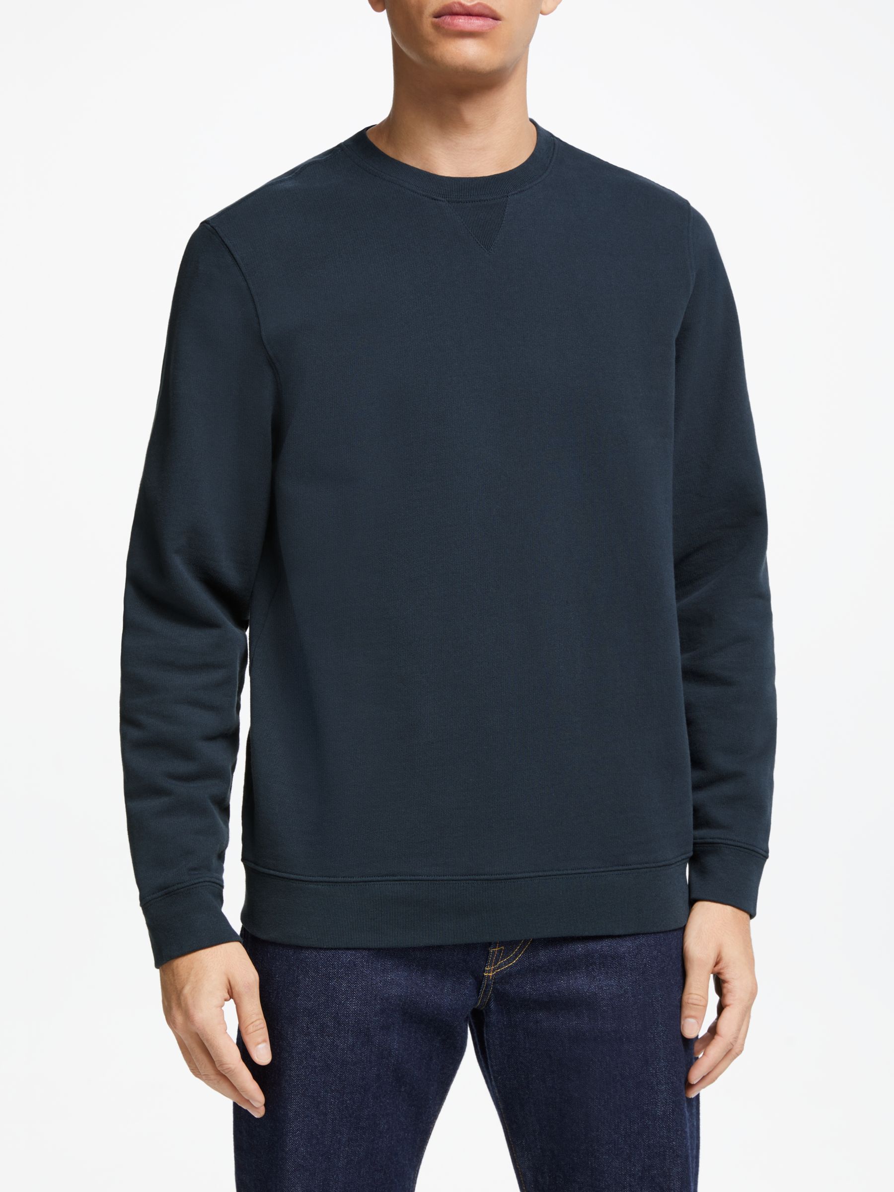 John Lewis & Partners Crew Neck Sweatshirt at John Lewis & Partners