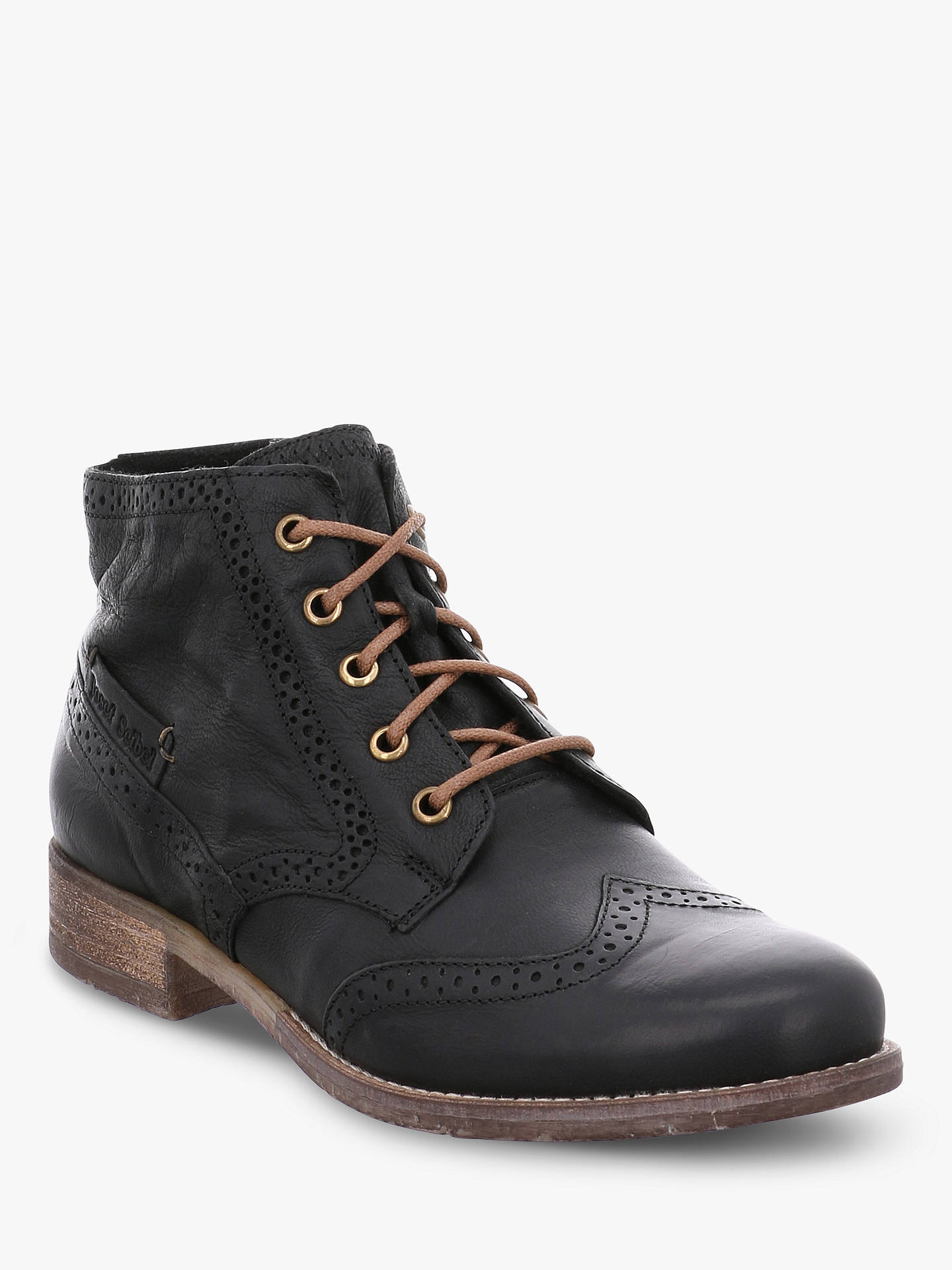 Josef Seibel Sienna 15 Lace Up Ankle Boots at John Lewis & Partners