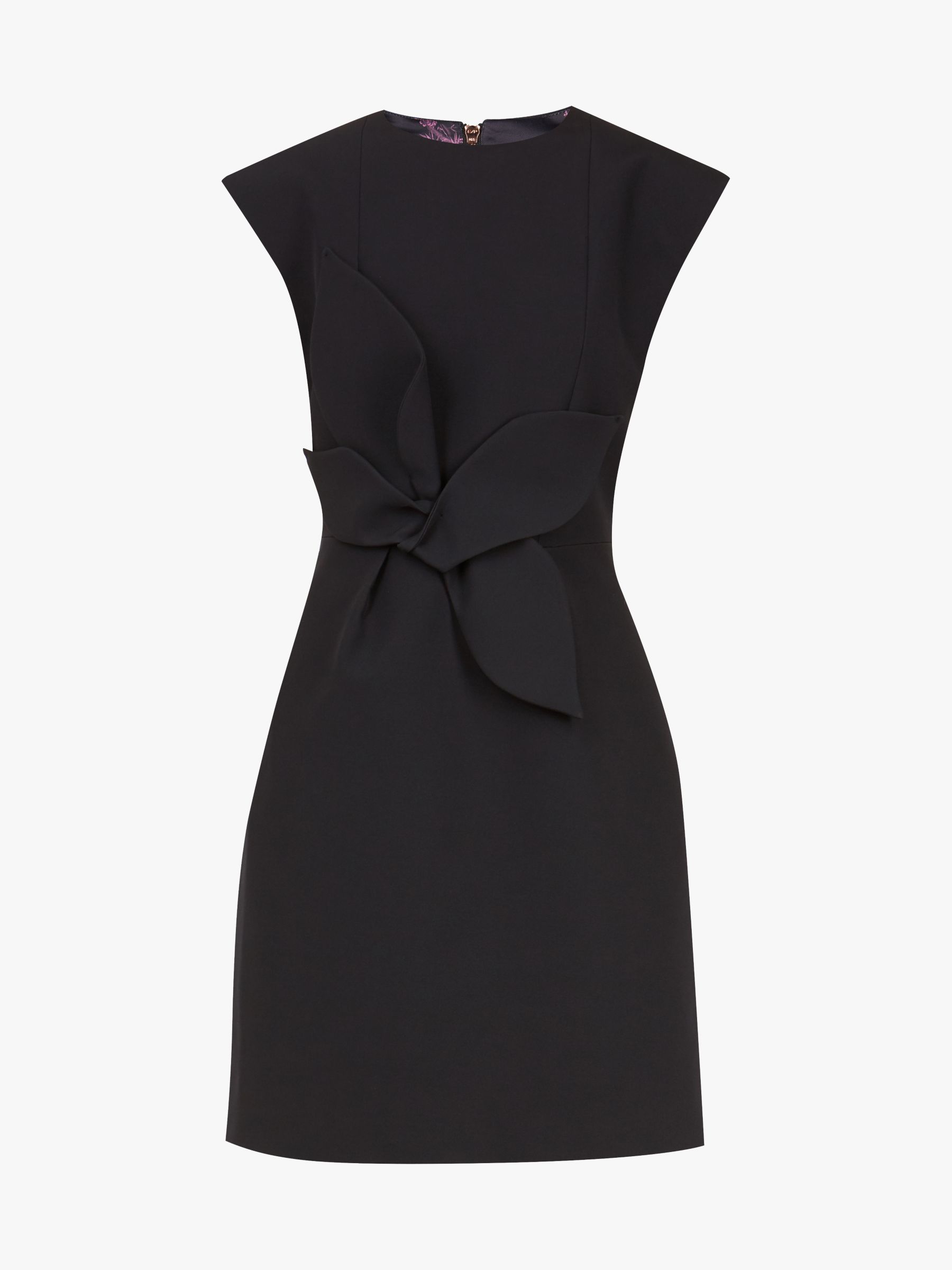 ted baker structured bow dress