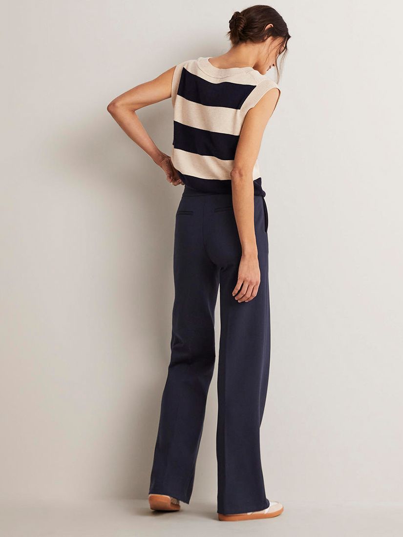 Buy Boden Black Hampshire Ponte Trousers from Next USA