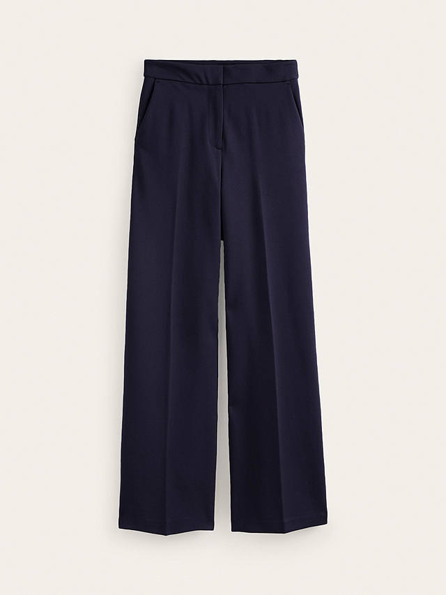 Boden Westbourne Ponte Trousers, Navy