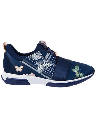 Ted Baker Cepap 3 Textile Trainers, Navy