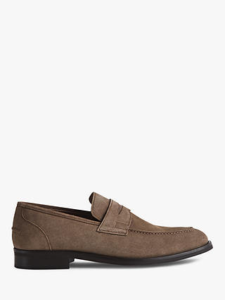 Reiss Alten Suede Penny Loafers