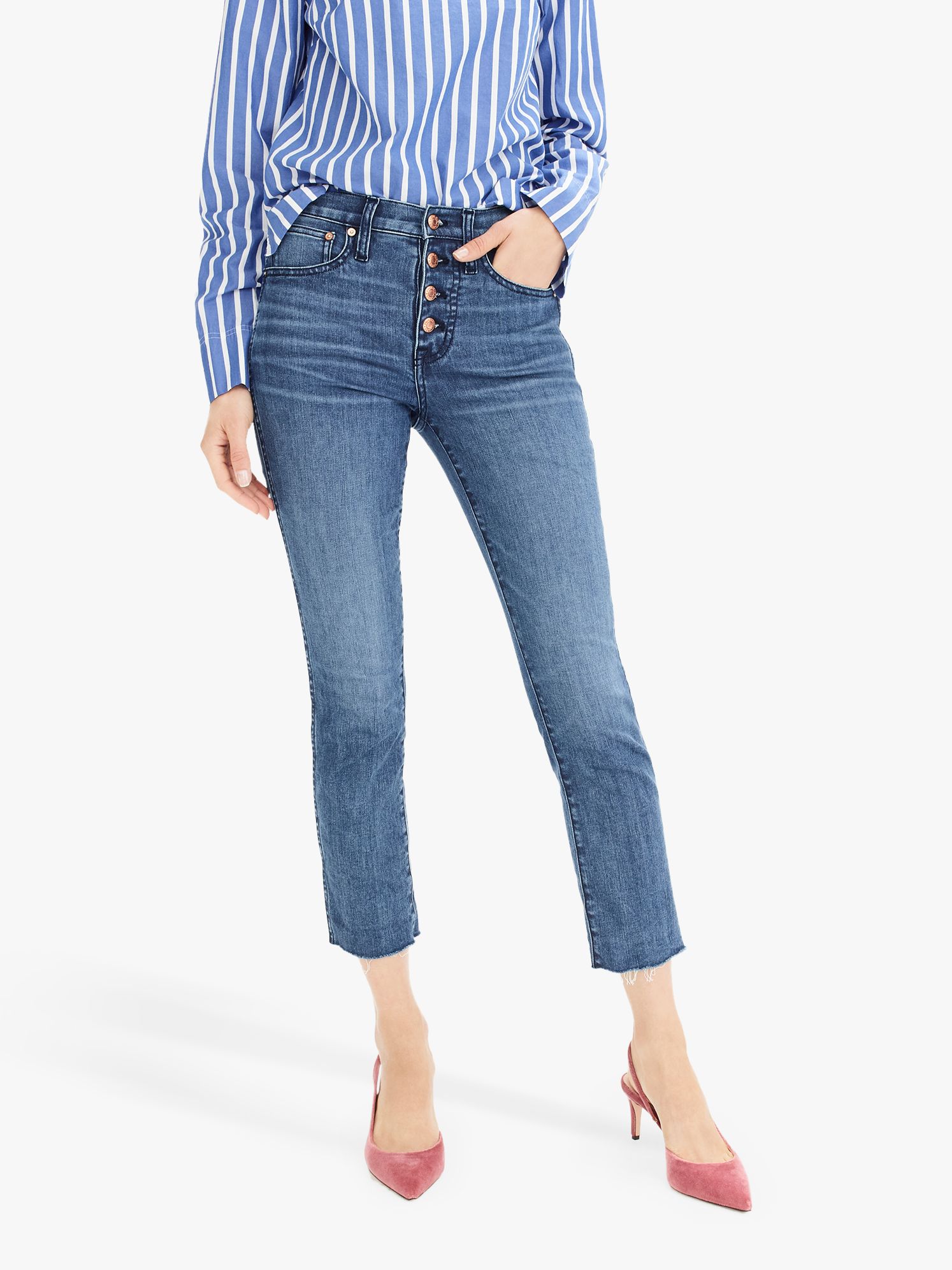 J.Crew Vintage Straight Button Fly Eco Jeans