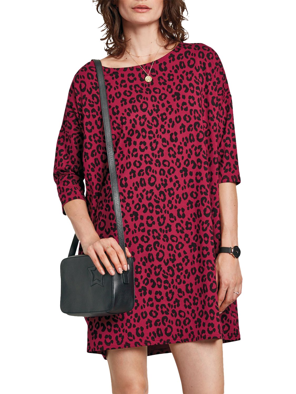 hush leopard print dress