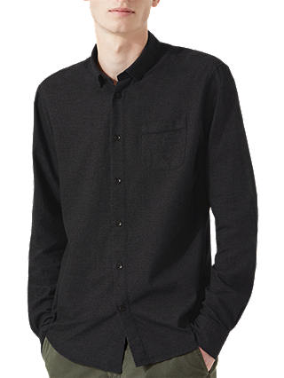 Jigsaw Melange Long Sleeve Shirt