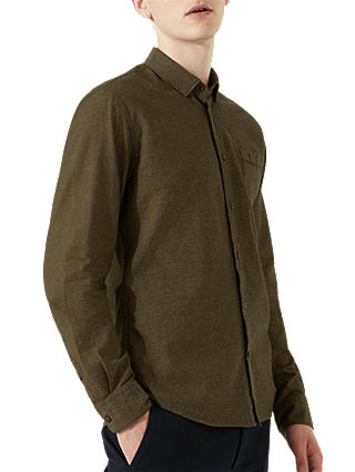 Jigsaw Melange Long Sleeve Shirt