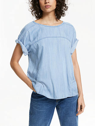 AND/OR Bianca Lyocell Easy T-Shirt, Blue