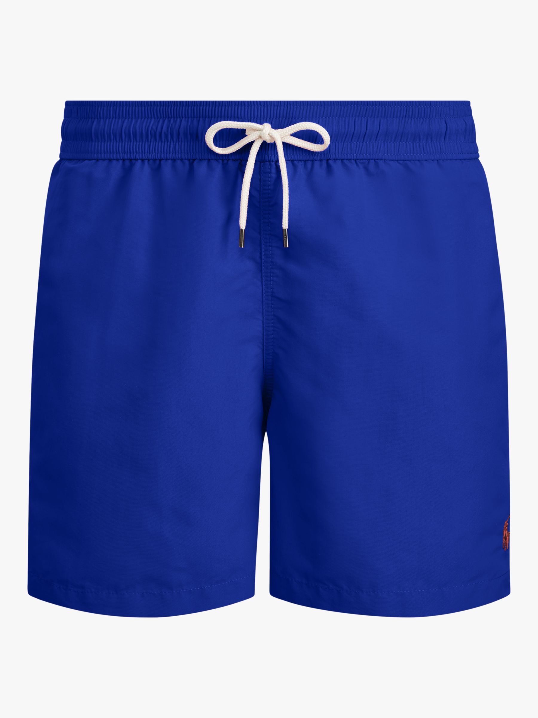 Polo Ralph Lauren Traveller Swim Shorts, Mid Blue at John Lewis & Partners