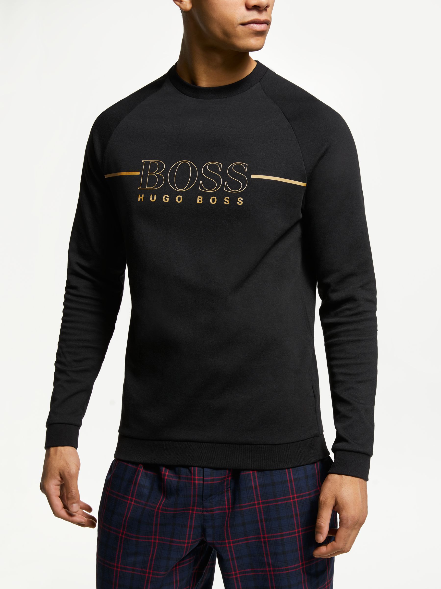 hugo boss logo sweatshirt