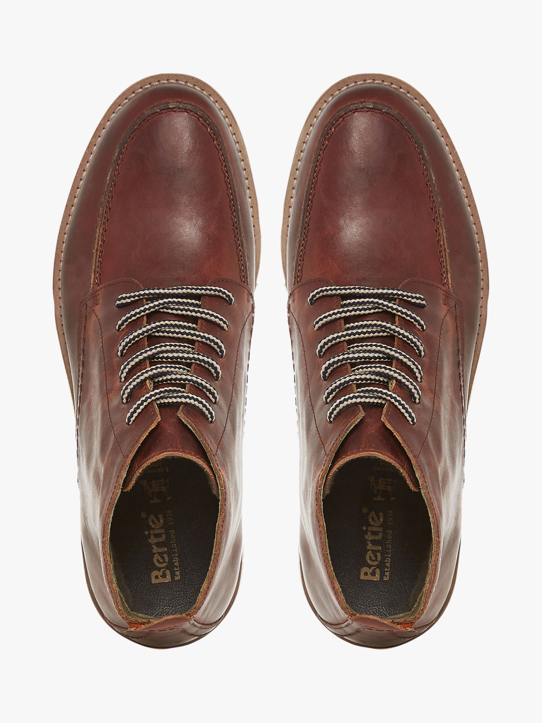 Bertie Cashin II Leather Boots, Tan at 