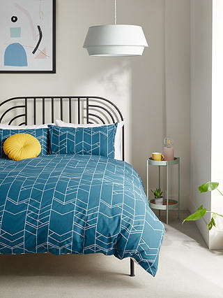 John Lewis ANYDAY Elevation Duvet Cover and Pillowcase Set