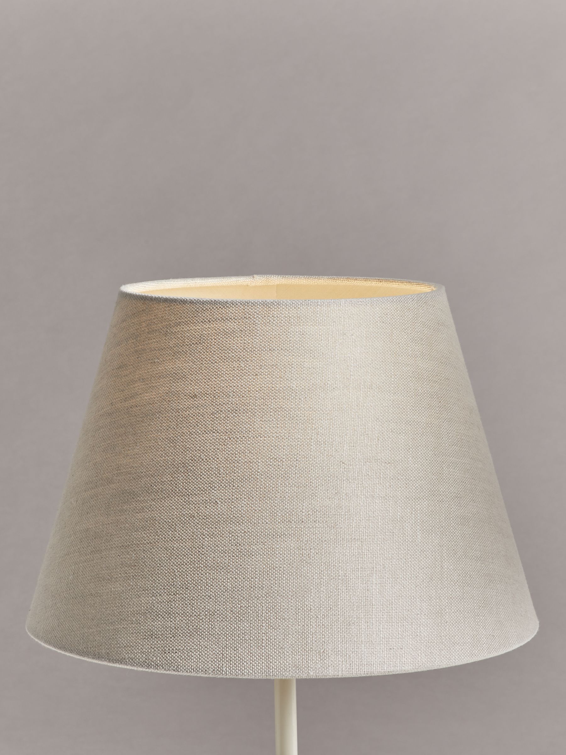 Photo of John lewis sophia pure linen tapered lampshade