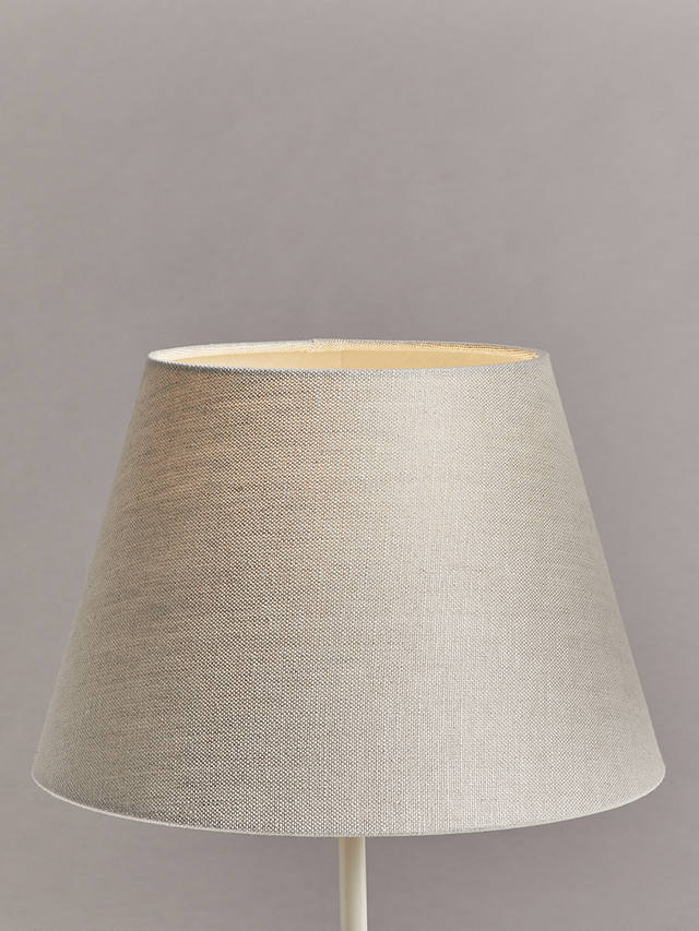 John Lewis Partners Sophia Pure Linen, What Is A Tapered Lamp Shade