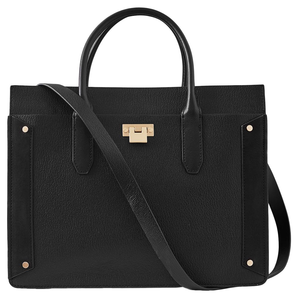 Reiss Marley Leather Tote Bag