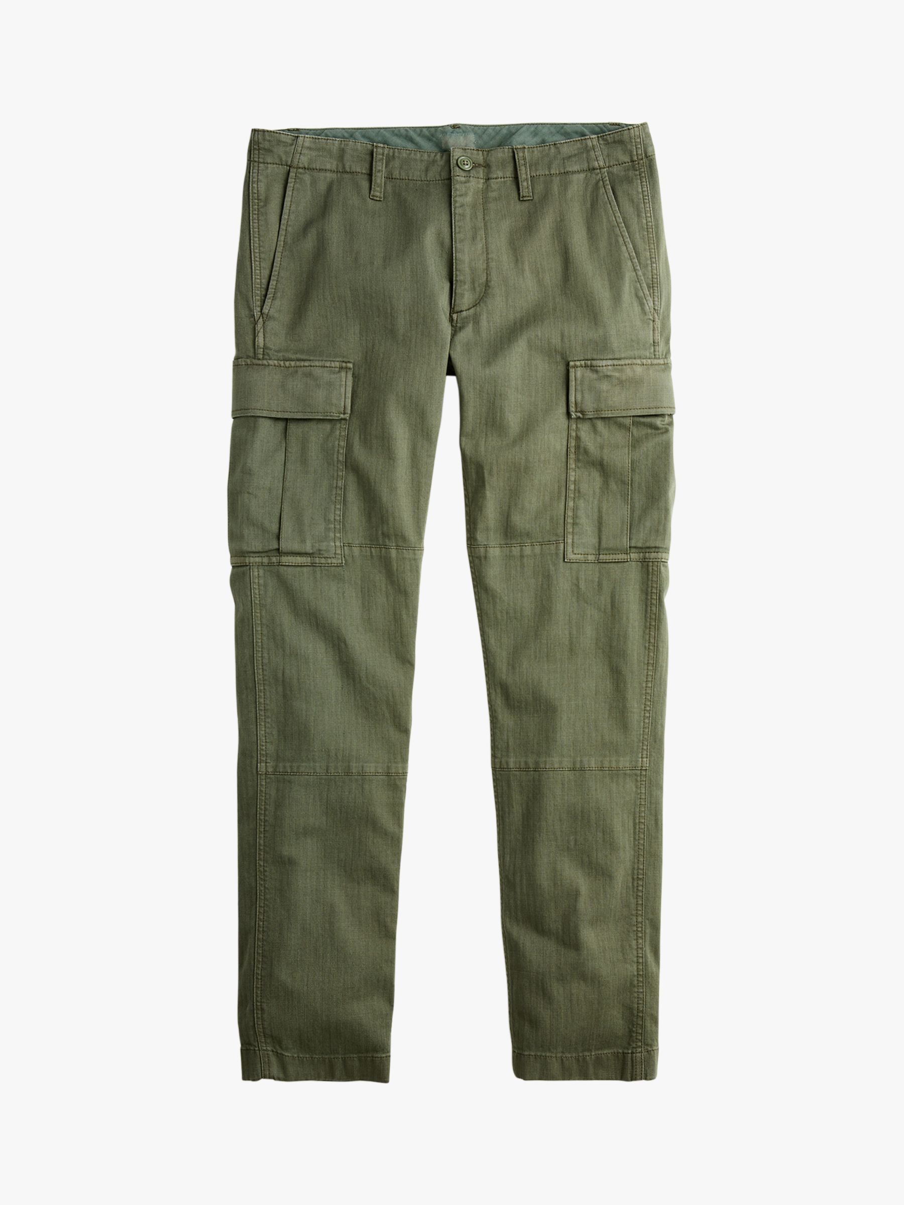 olive green slim fit cargo pants