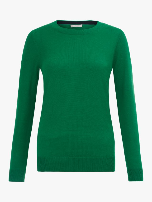 Hobbs Penny Knitted Sweater, Apple Green, XS
