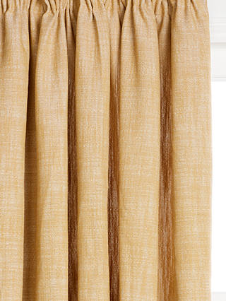 Croft Collection Skye Pair Lined Pencil Pleat Curtains