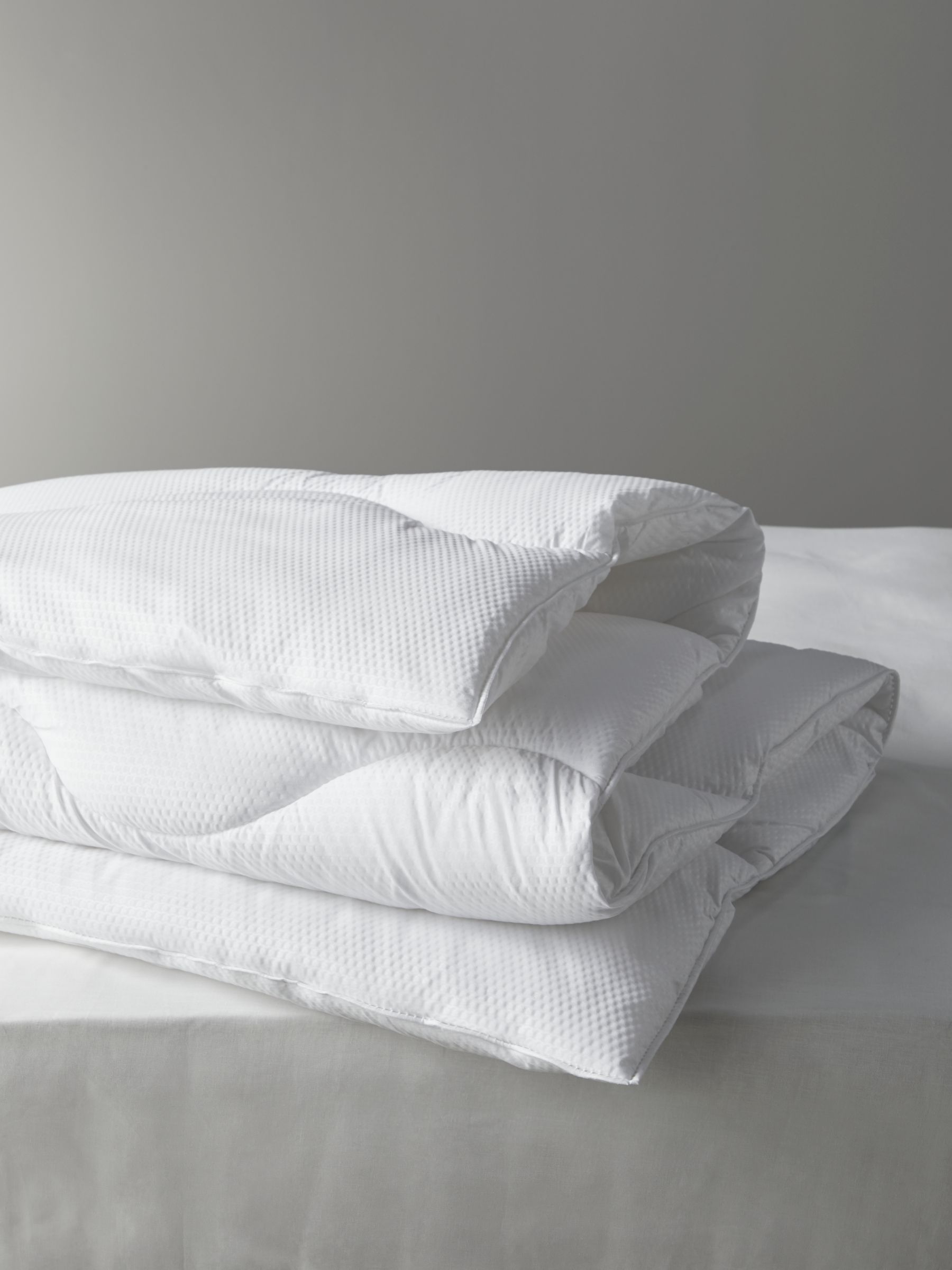 John Lewis Partners Synthetic Silky Soft Duvet 10 5 Tog At John