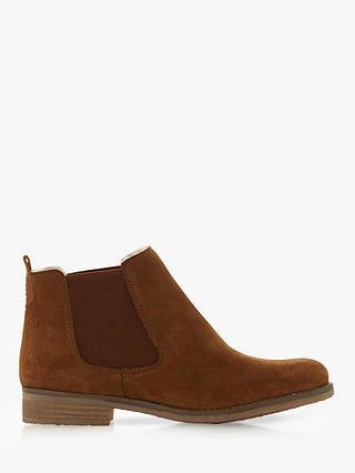 Dune Prompted Suede Chelsea Boots