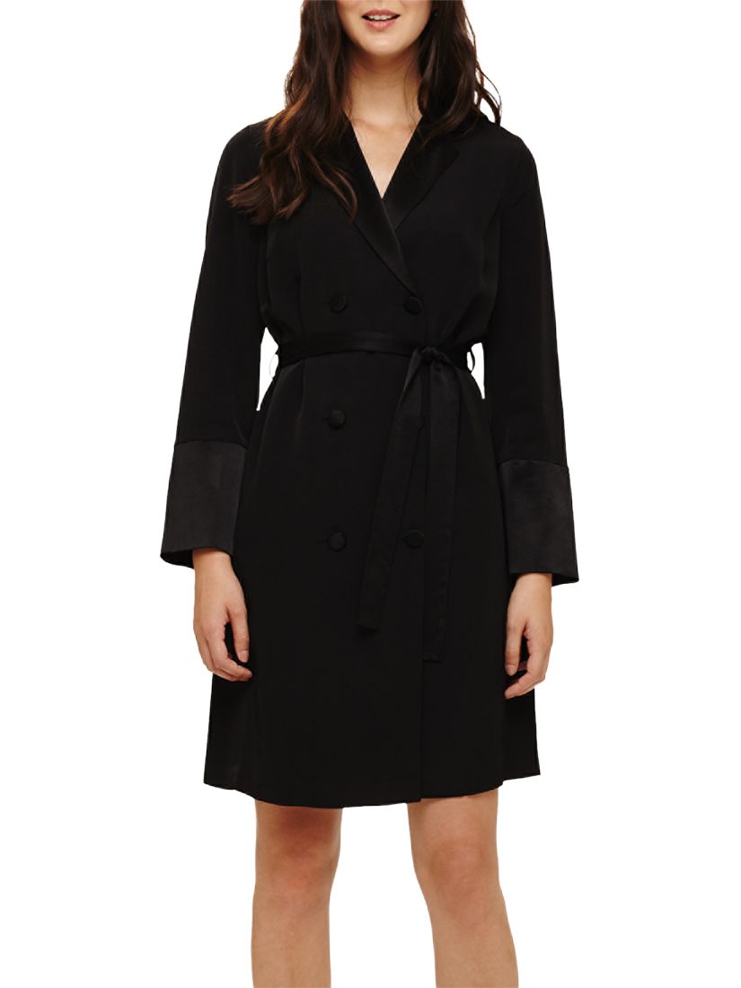 Phase Eight Mattea Longline Coat Dress, Black
