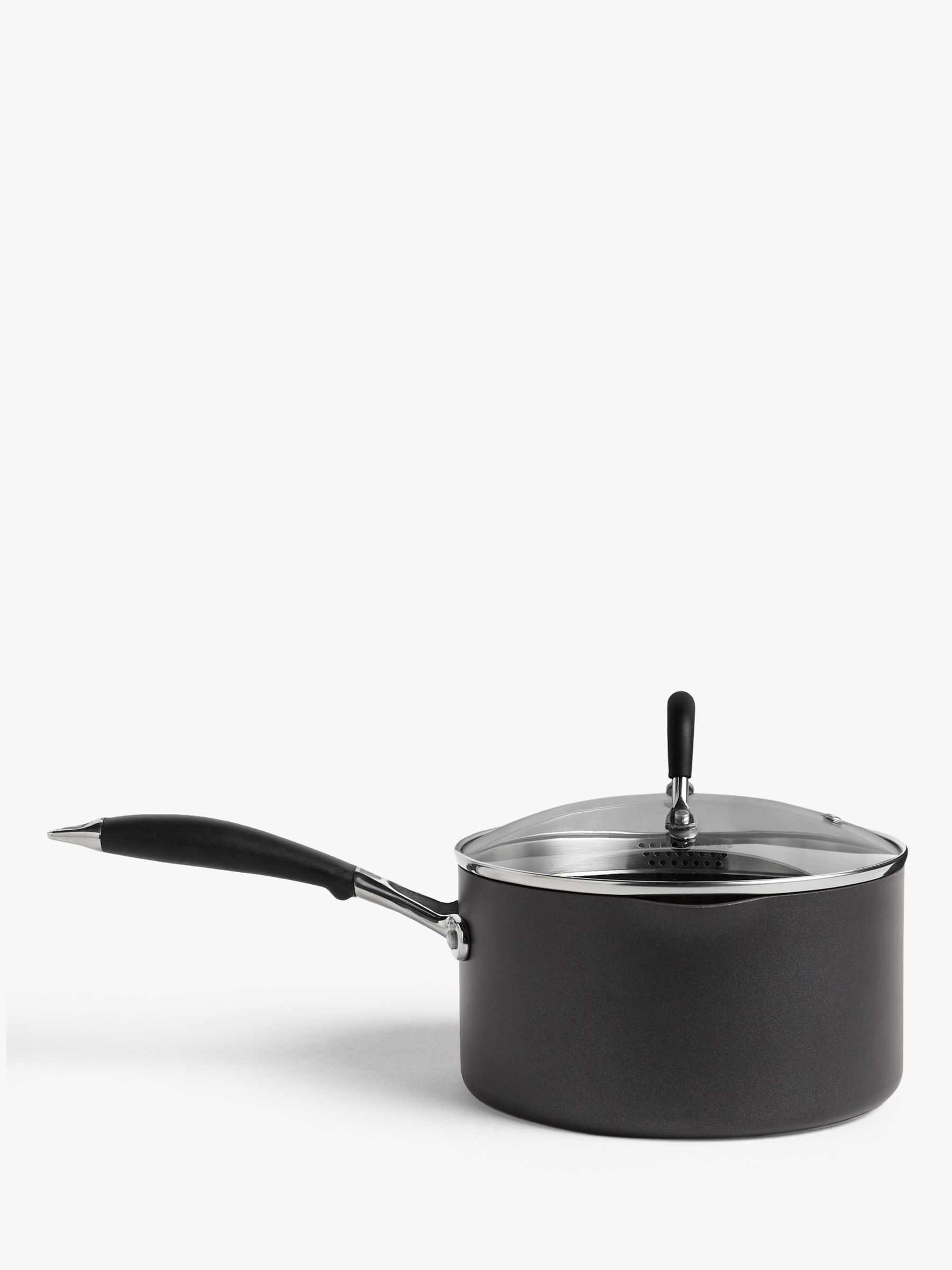 John Lewis & Partners 'The Pan' Aluminium Non-Stick Lidded Saucepan