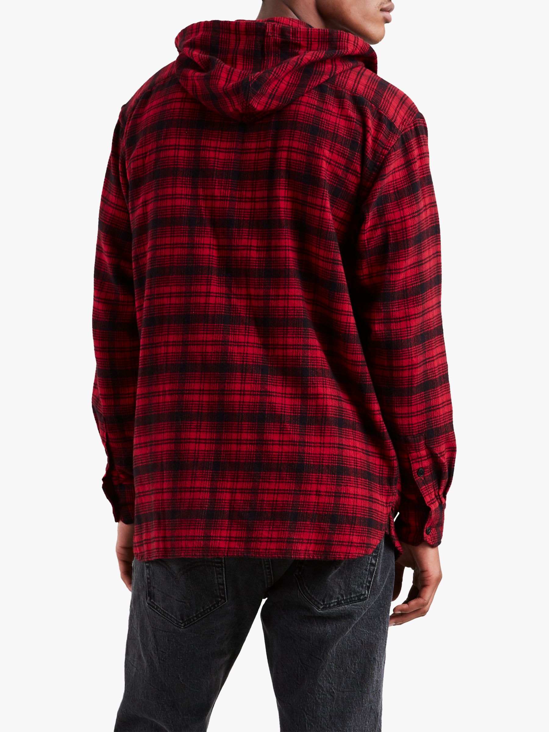 levi's hooded worker