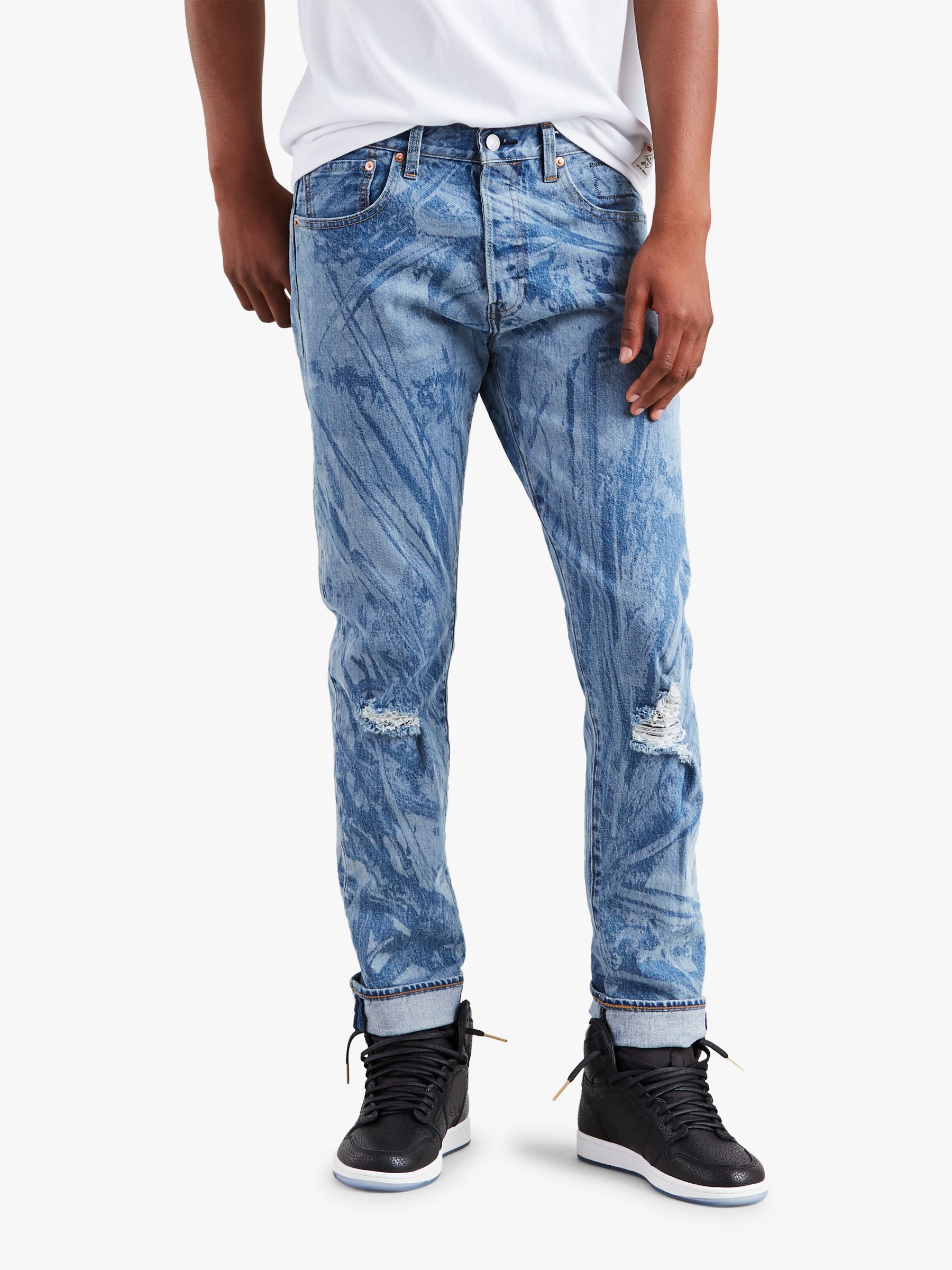 ripped 501 levis