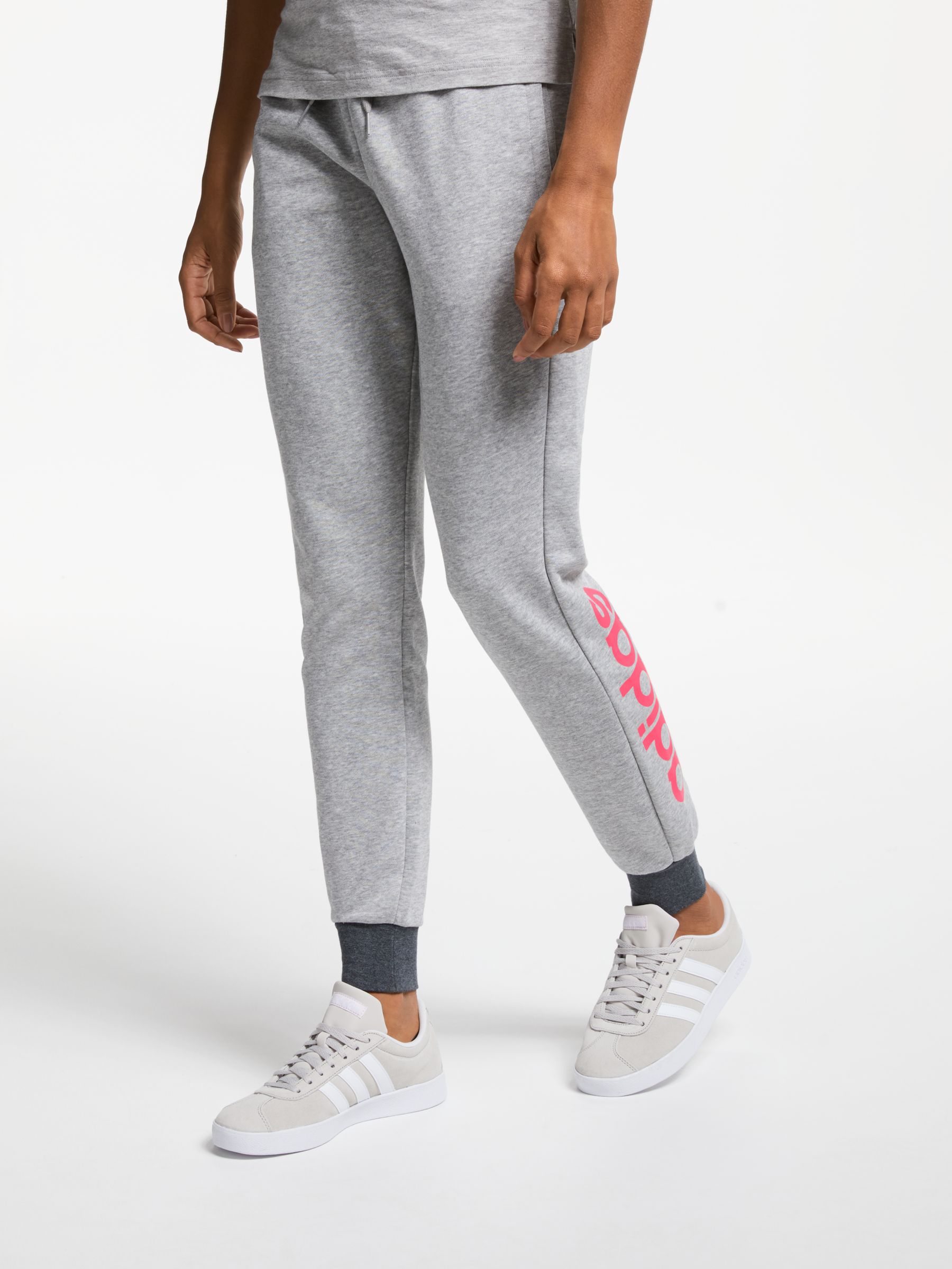 womens grey and pink adidas tracksuit