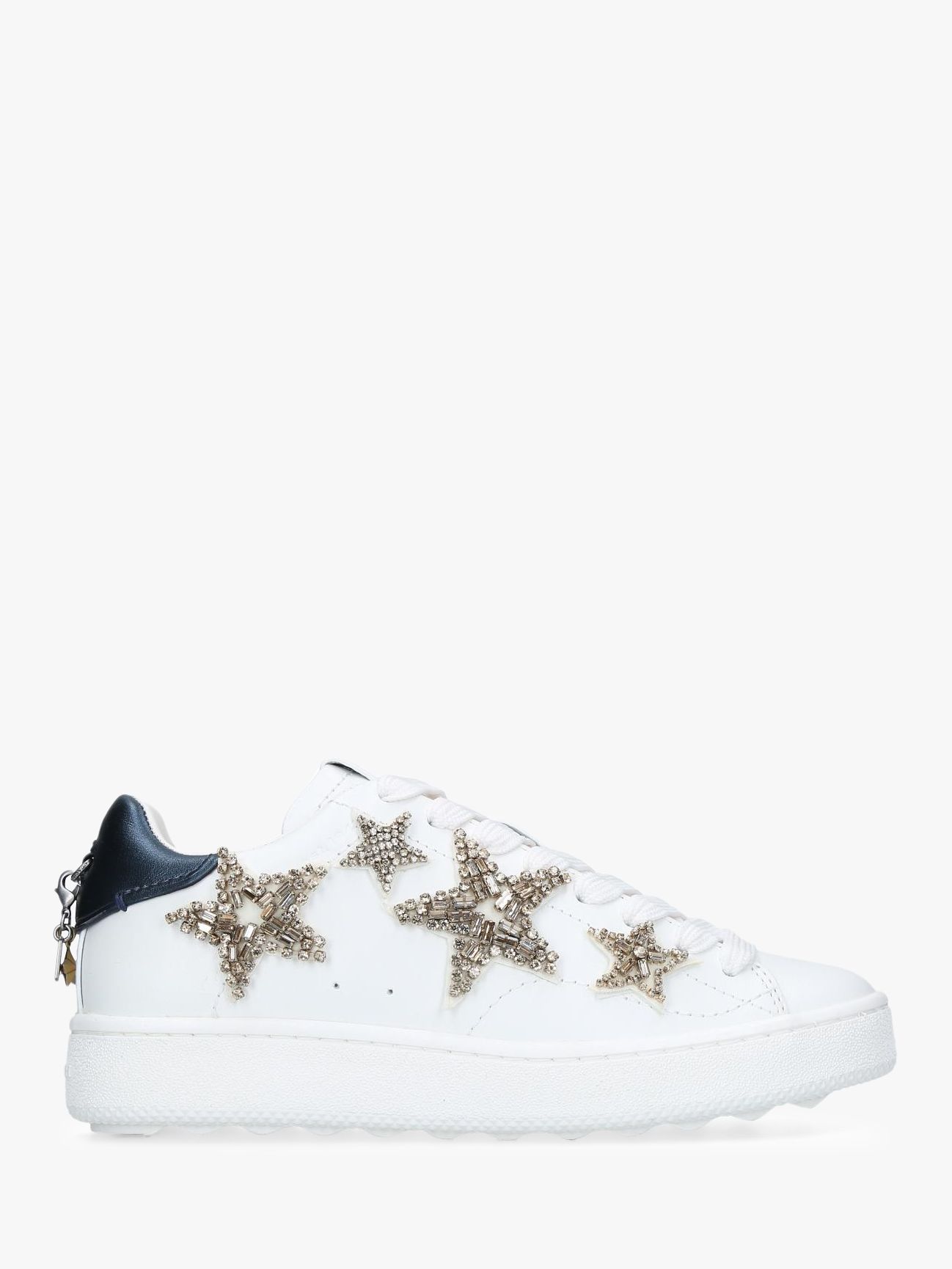 Coach C101 Star Lace Up Trainers, White