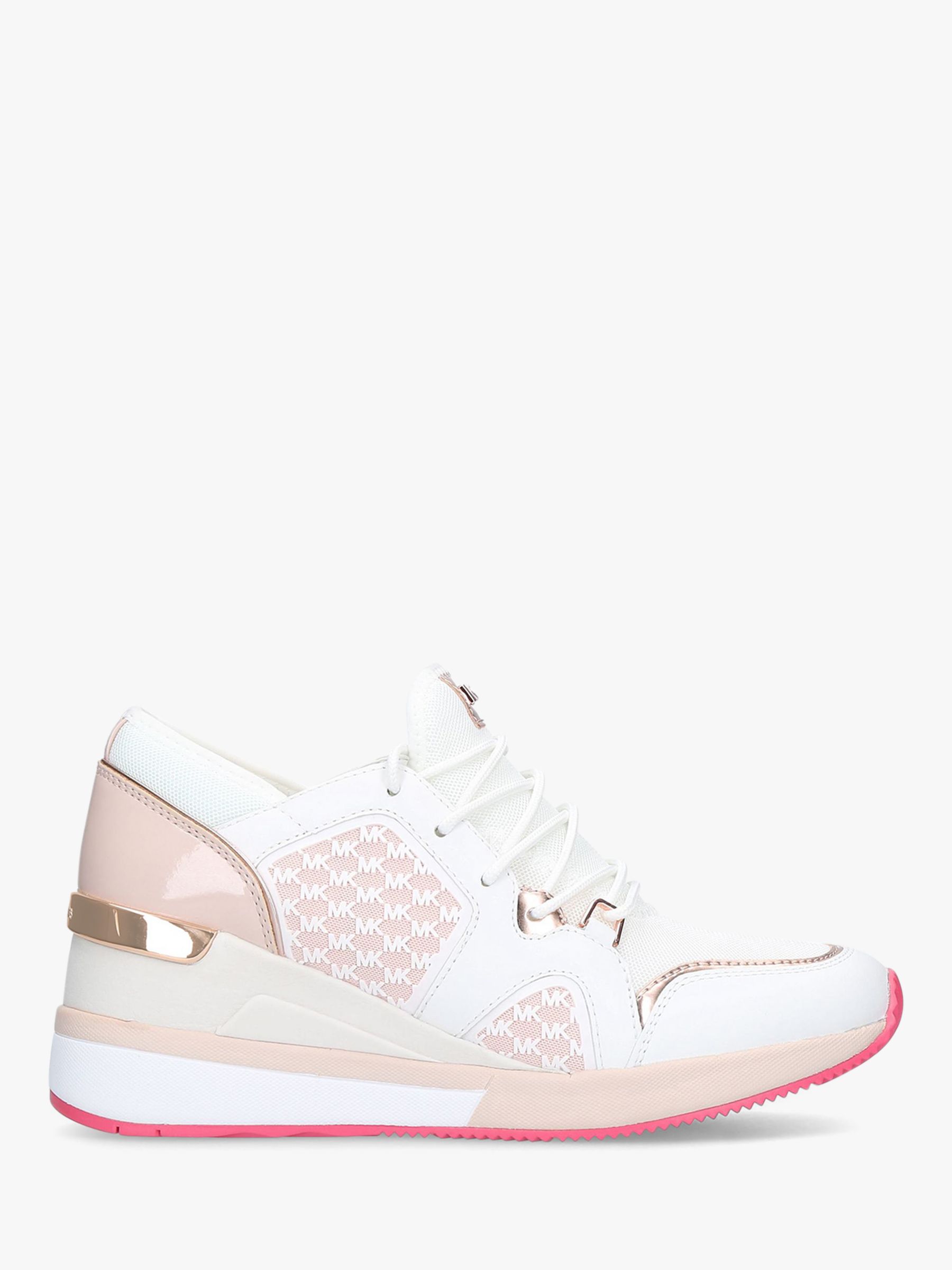 mk pink sneakers