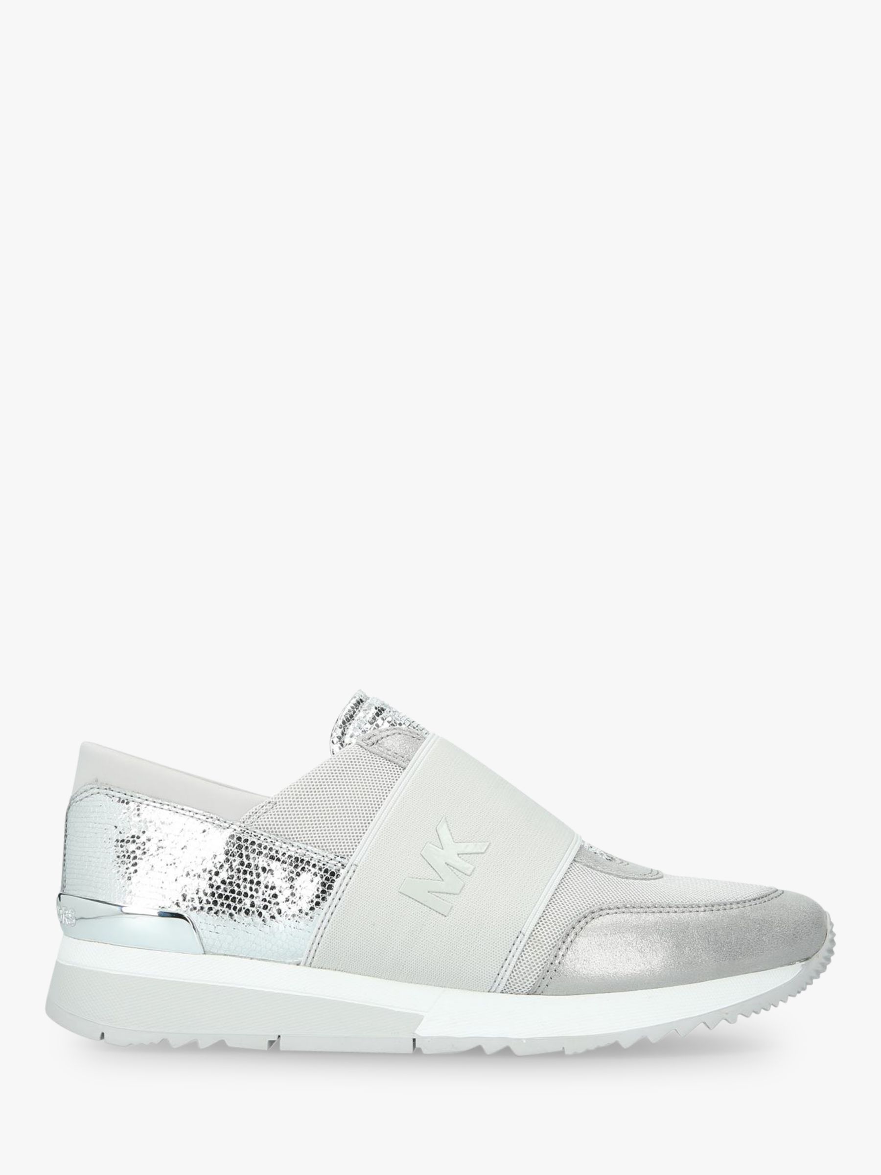 mk silver shoes
