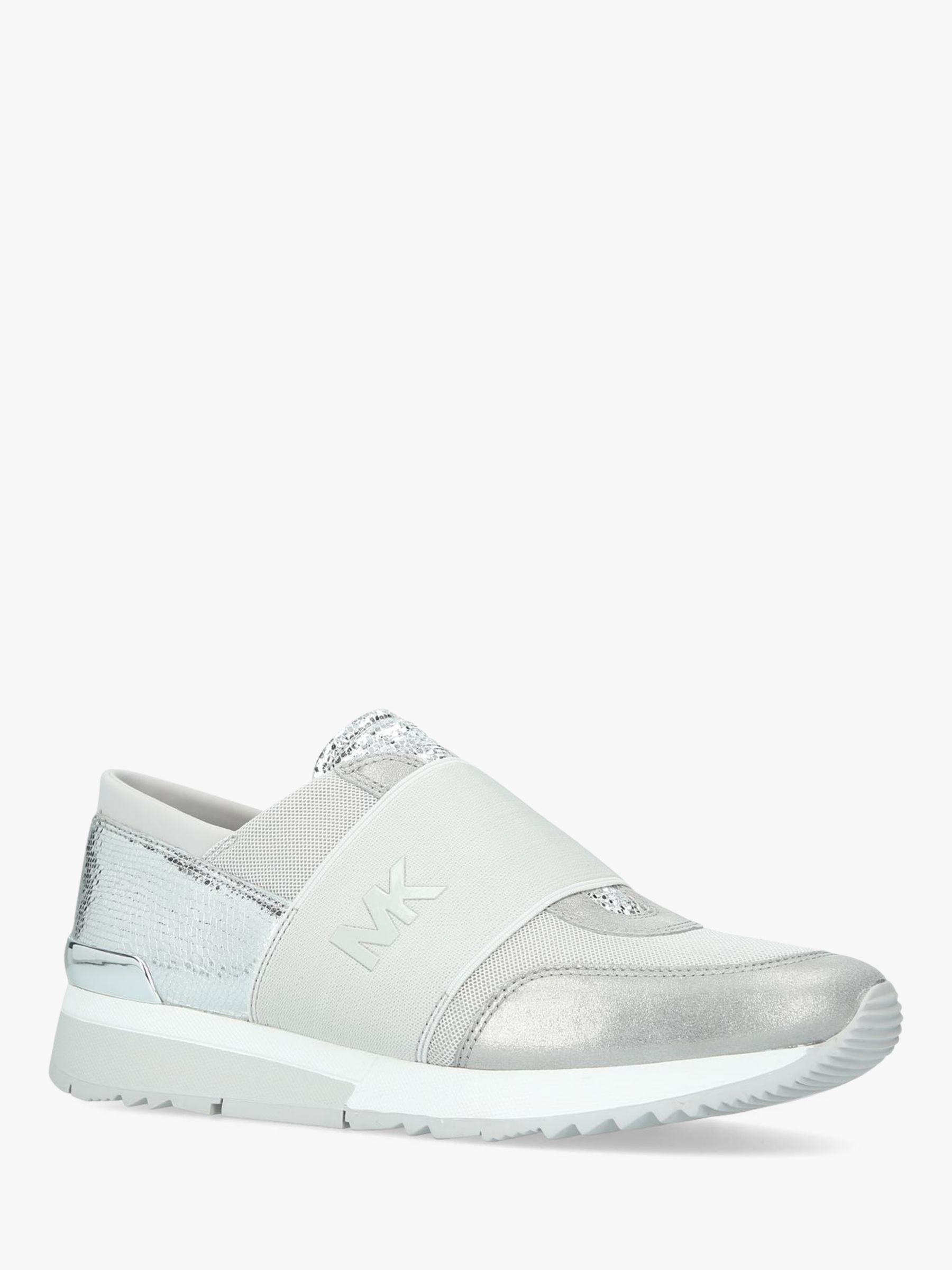 michael kors slip on silver