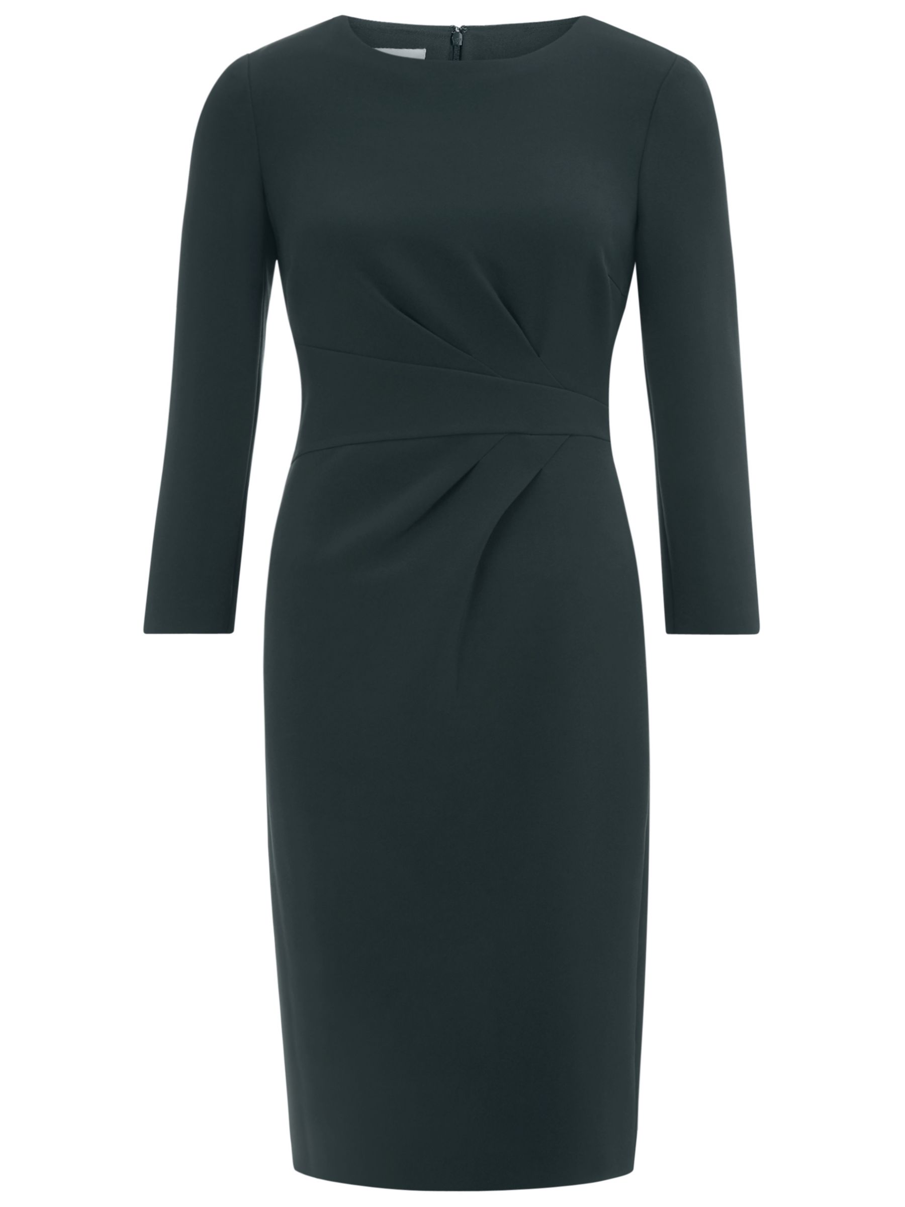 Hobbs Alexa Shift Dress, Forest Green