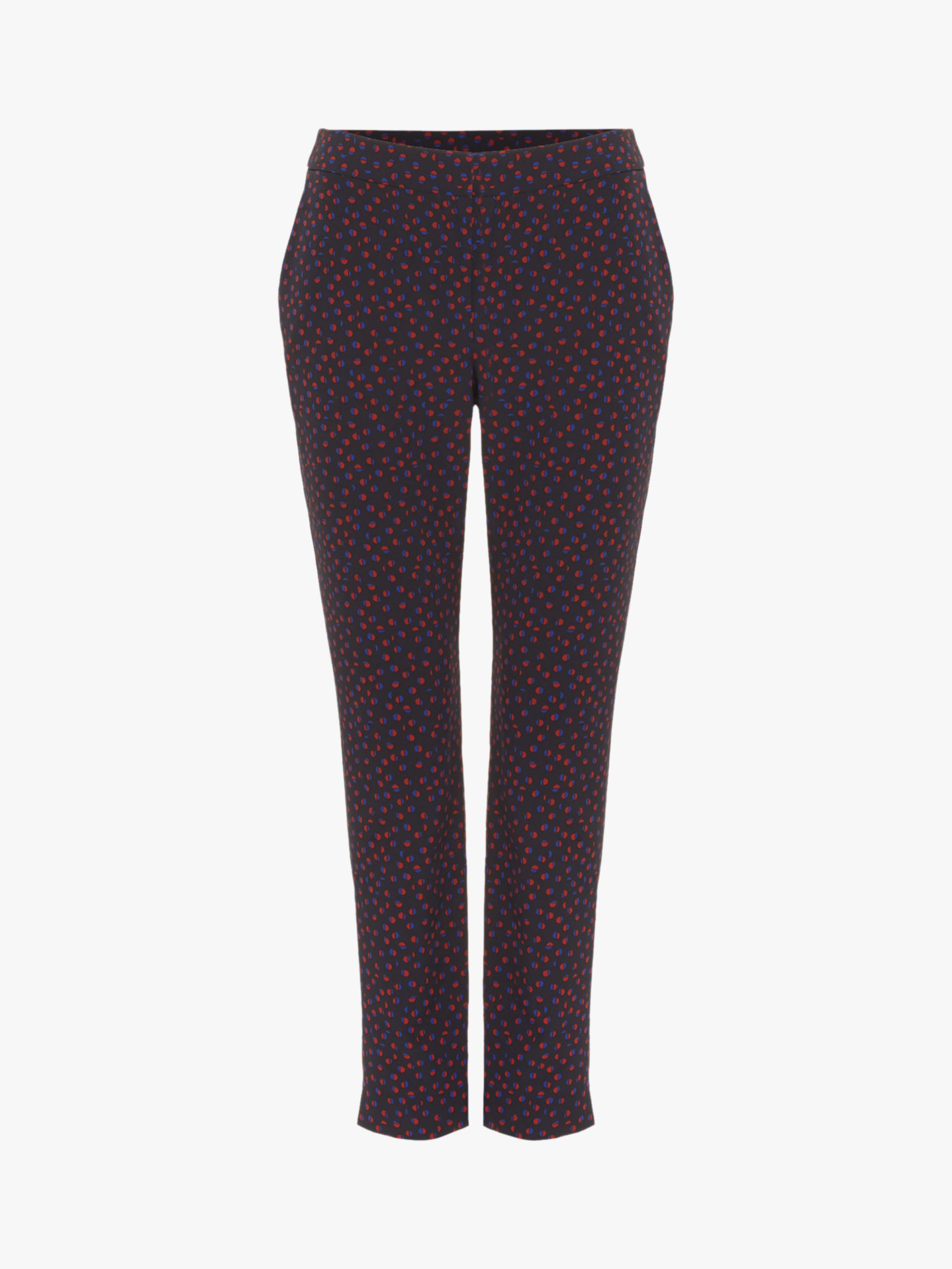 Phase Eight Orly Spot Trouser, Navy Multi