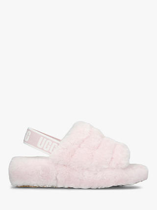 UGG Fluff Yeah Sandals, Pink Sheepskin