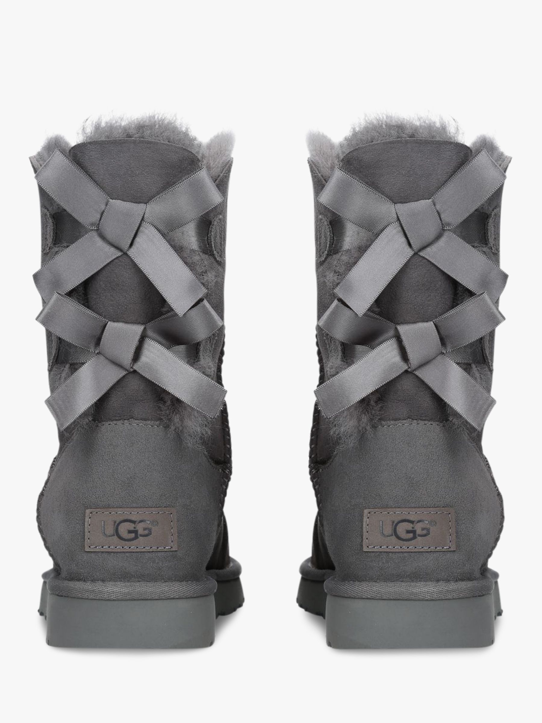 grey uggs with fur