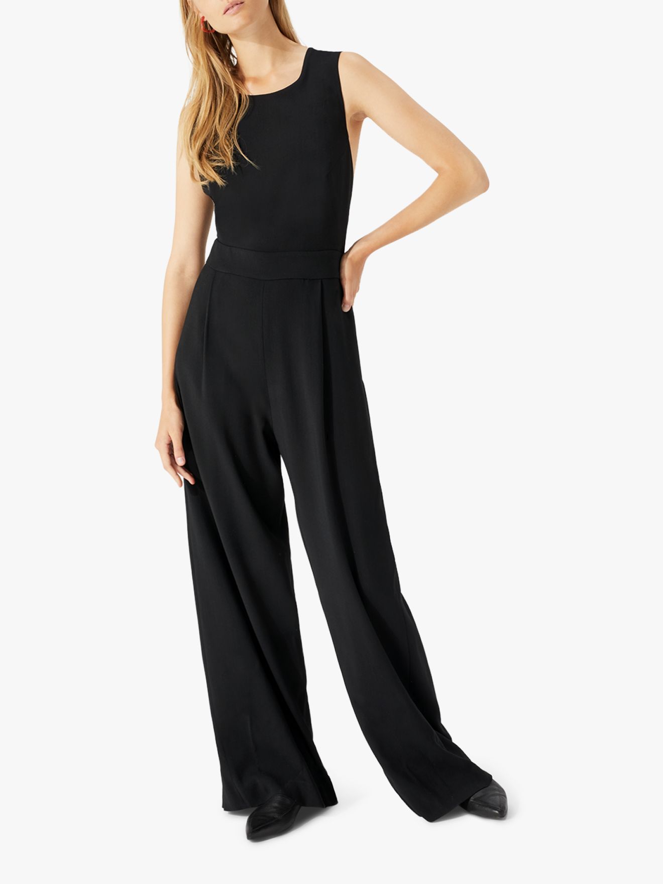 jigsaw black jumpsuit