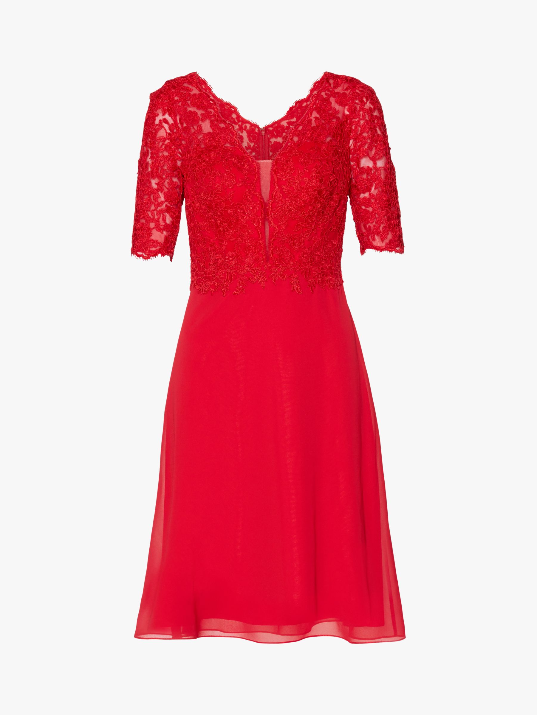 Buy Gina Bacconi Fantasia Lace Bodice Dress Online at johnlewis.com