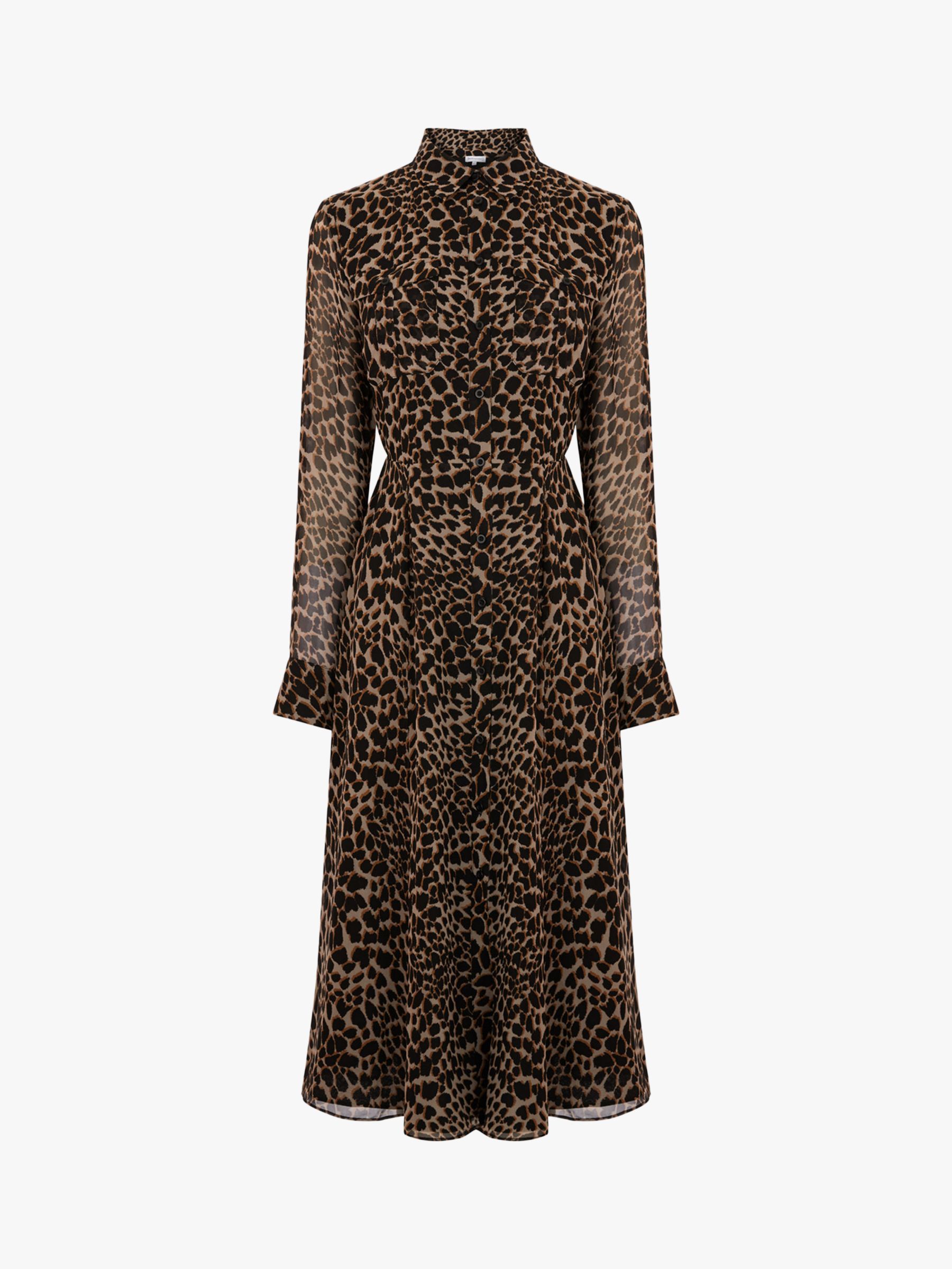 warehouse leopard dress