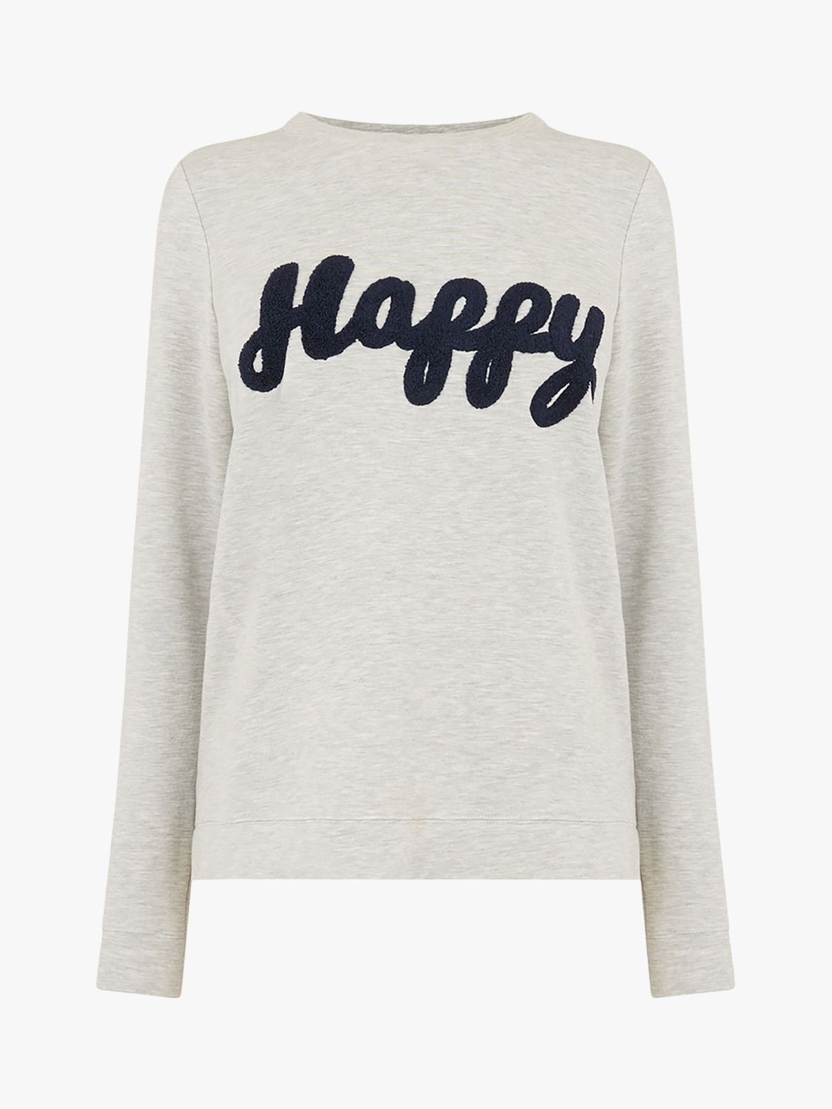 Oasis Happy Sweatshirt, Grey