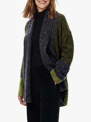 Brora Mohair Blend Donegal Knit Cardigan