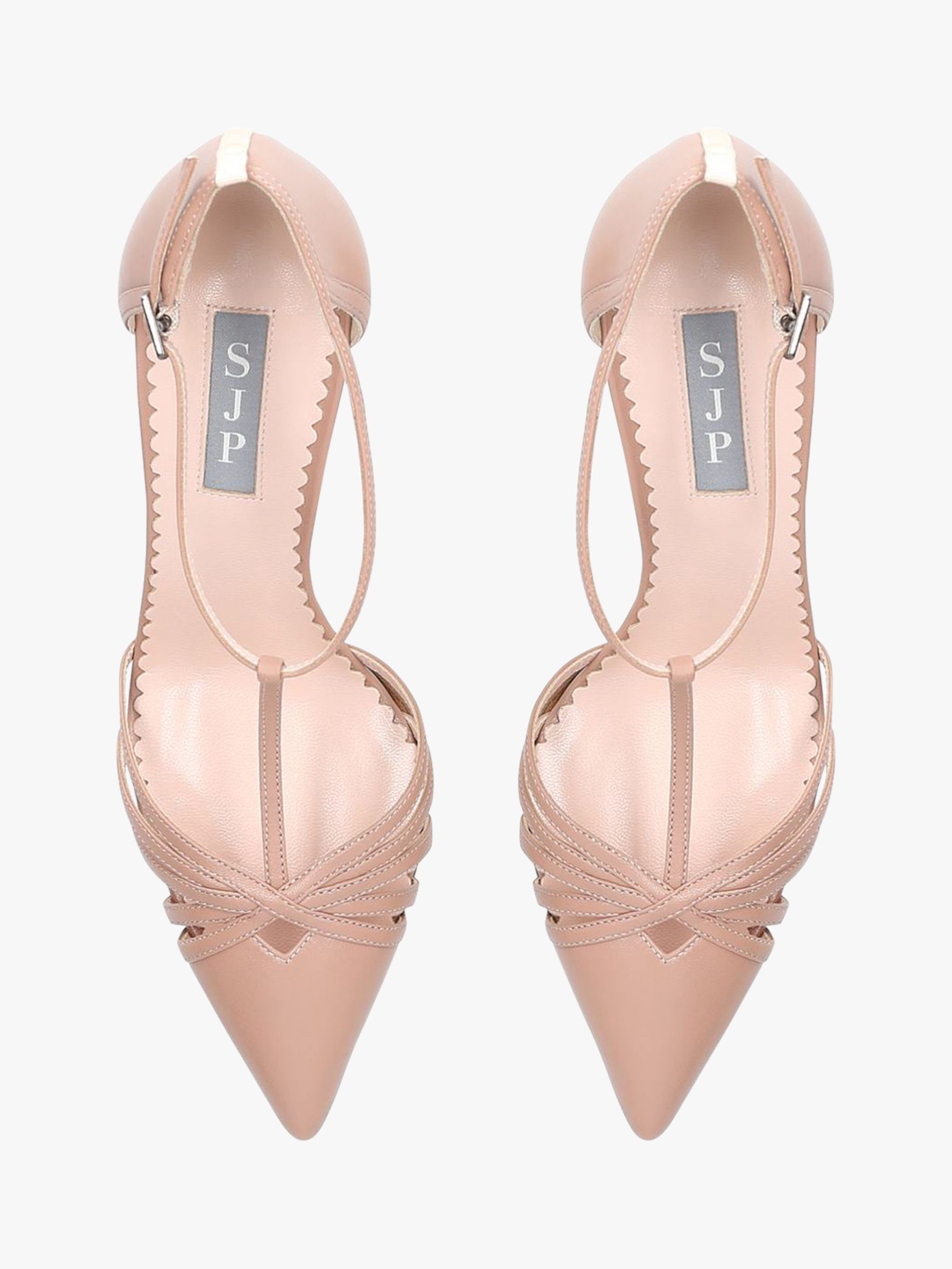 Sjp By Sarah Jessica Parker Carrie Stiletto Heel Court Shoes Nude