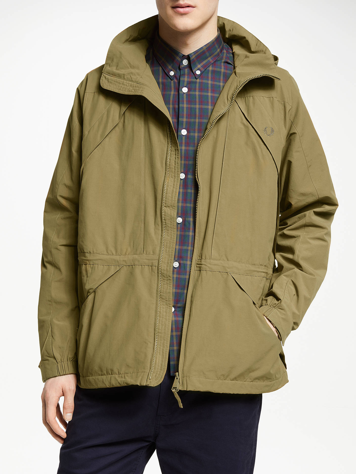 Fred Perry Offshore Jacket, Coyote at John Lewis & Partners