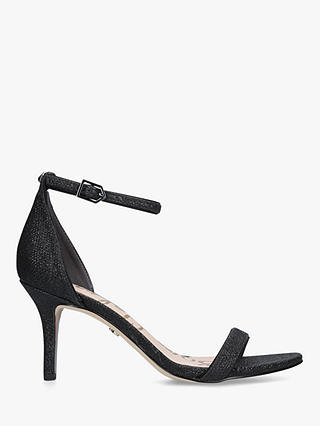 Sam Edelman Patti Ankle Strap Heeled Sandals, Black