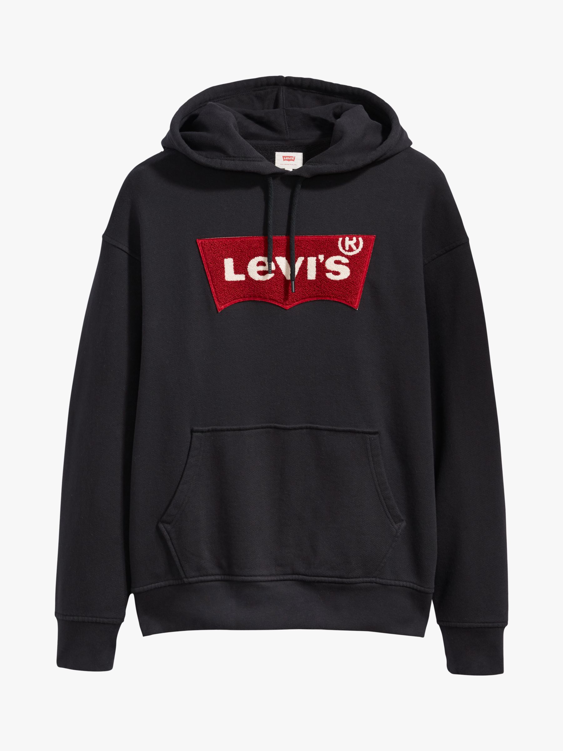 Levi's Oversized Pull Hoodie, Black at 
