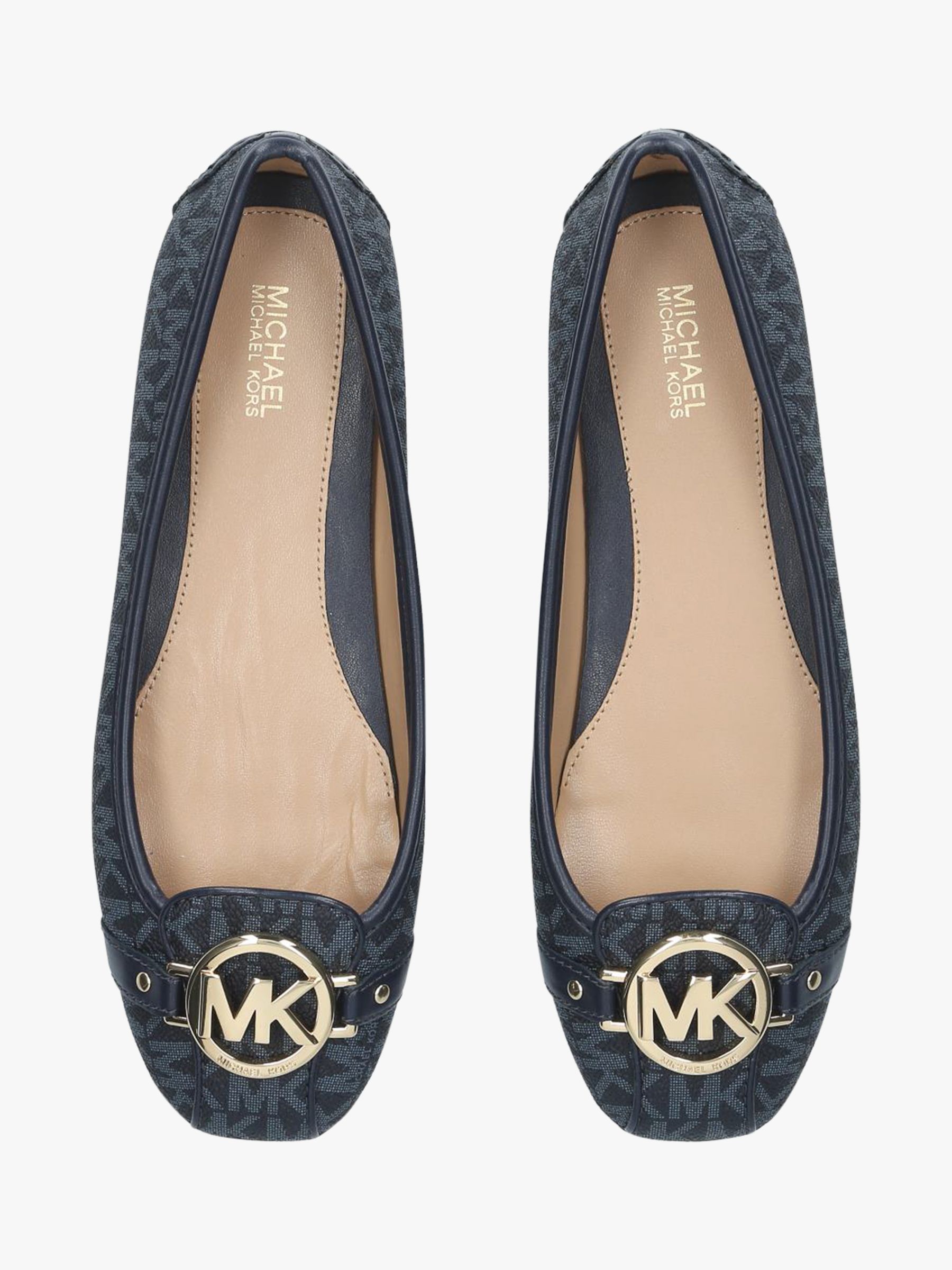 mk blue shoes
