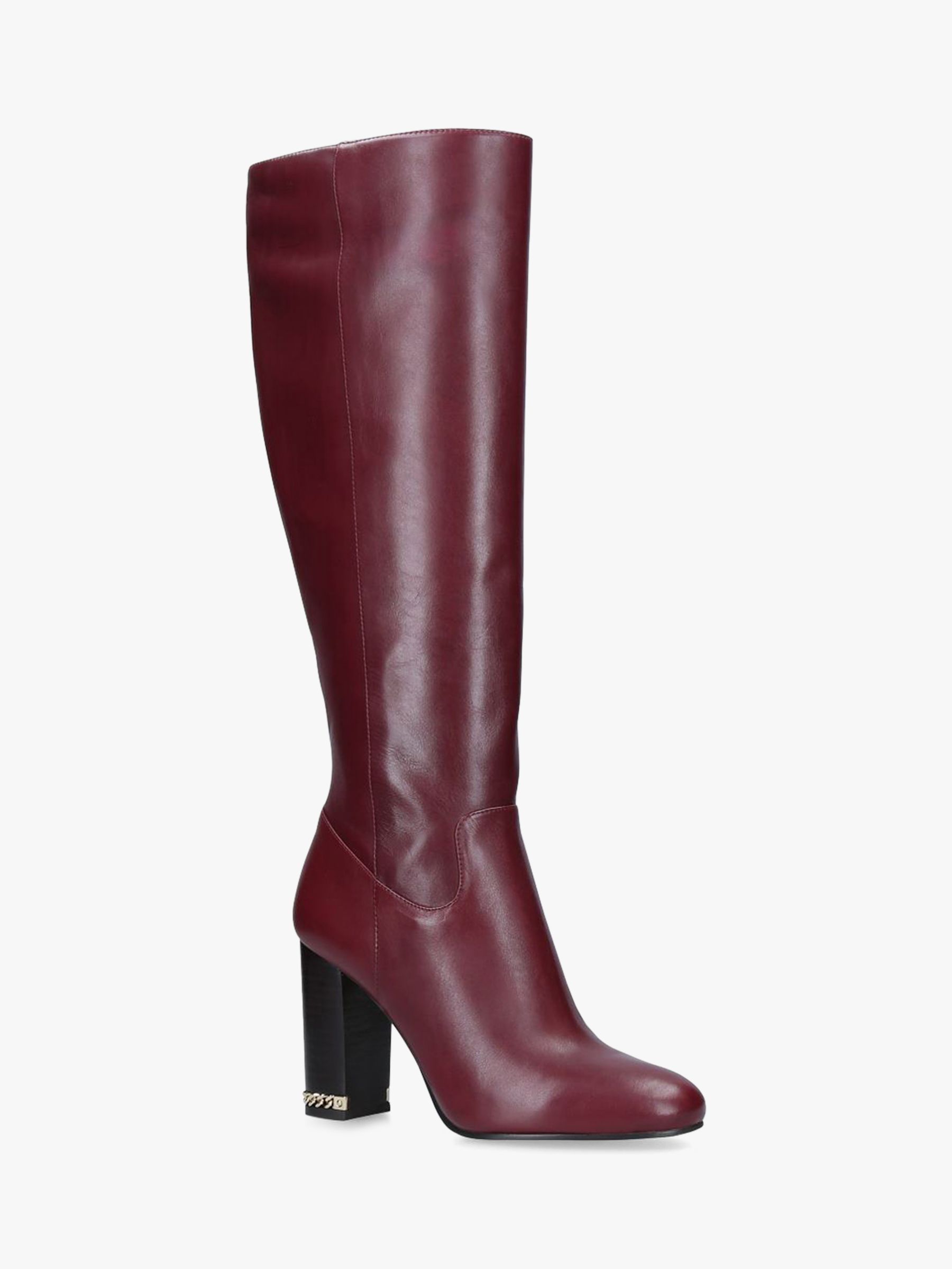 michael kors boots red