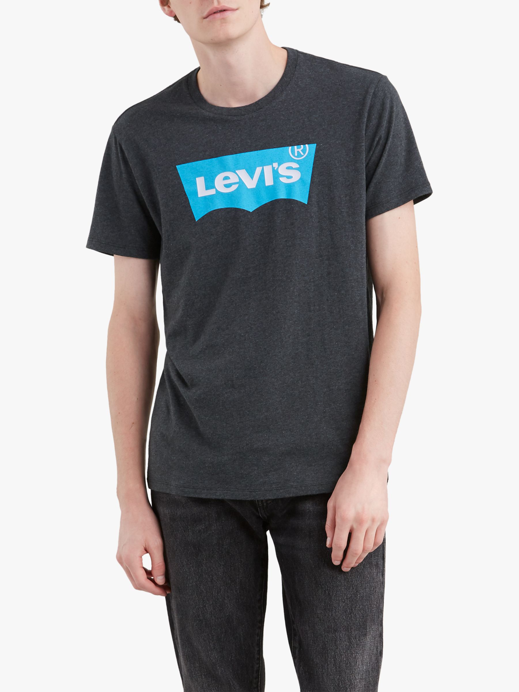 Levi's Short Sleeve Graphic T-Shirt, Charcoal